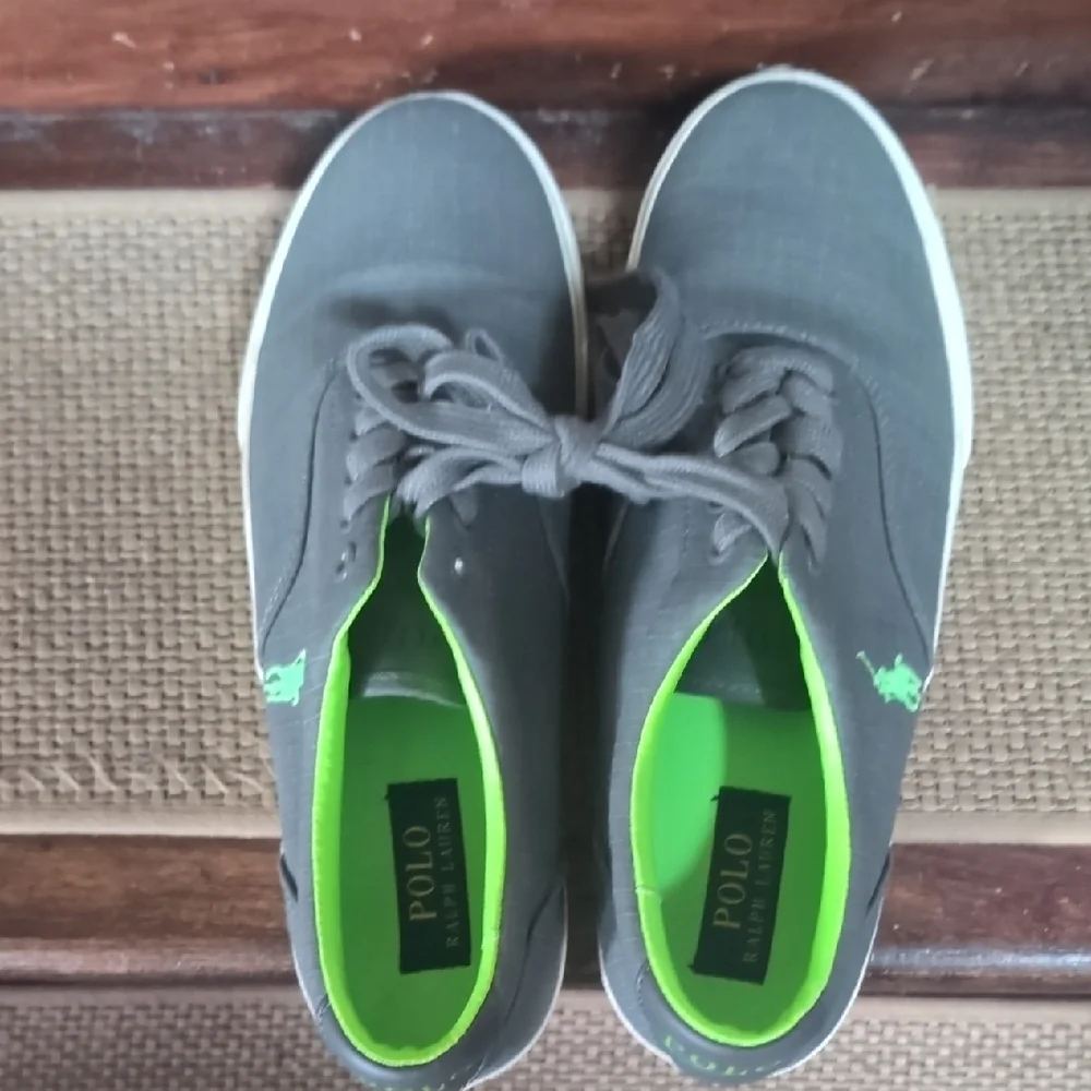 Polo Ralph Lauren Vaughn Matte Ripstop Sneakers Men's Size 10-D